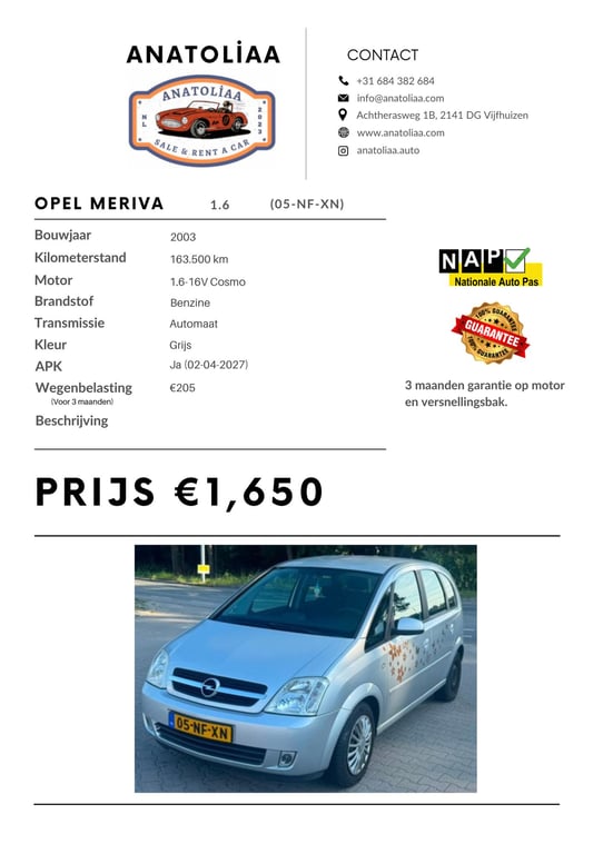 OPEL MERIVA - Image 15