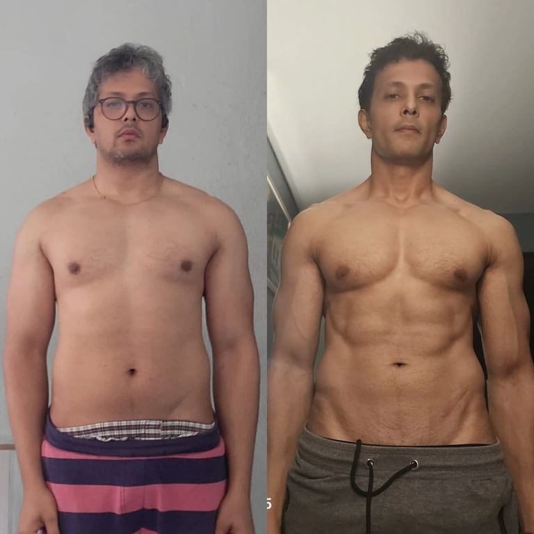 Divesh Lean Aesthetic 20 Weeks transformation