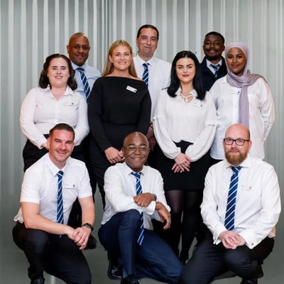 Two women looking at laptop