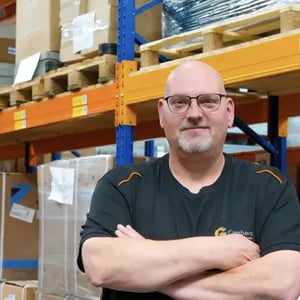 Michel van der Vlist · Coördinator Magazijn
