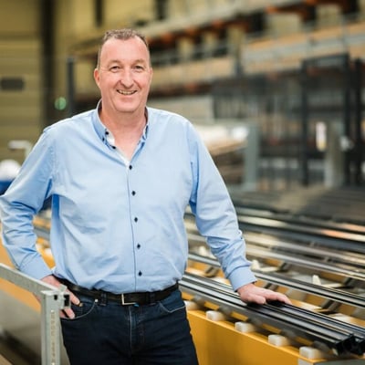 Two women looking at laptop