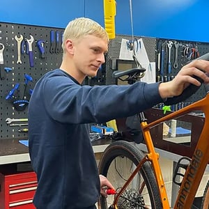 Jippe Ticheler - Leerling Fietstechnicus