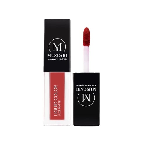 MUSCARI Liquid Lipstick for Women Matte Finish, Lightweight & Long-wear Lipsticks || (Pink Whisper)