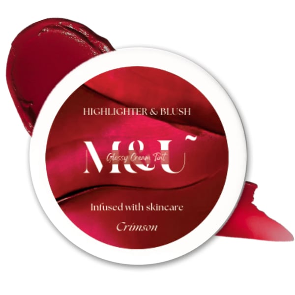 Crimson Lip and Cheek Tint (Red)
