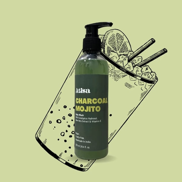 Atisa Charcoal Mojito Hand Wash