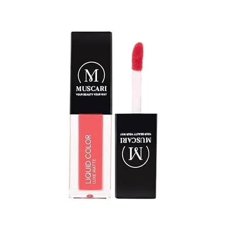 Muscari Premium Liquid Lipstick for all | Matte Finish, Light Weight & Long-Wear