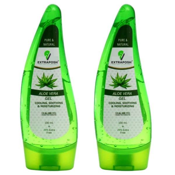 Extraposh Aloe Vera Gel pack of 2 - 100 ml