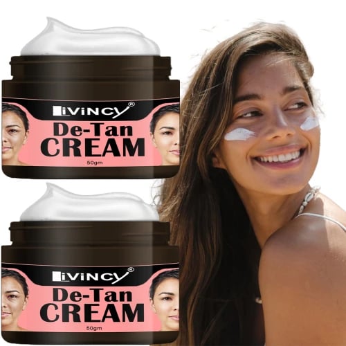 De-Tan Cream – Restore & Brighten Your Natural Glow combo of 2 (50gm+50gm)
