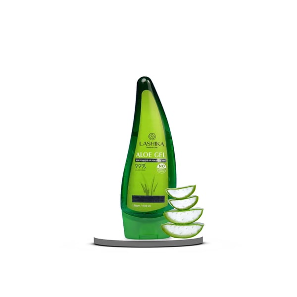 Lashika Aloe Gel For Hair & Skin - 120ml