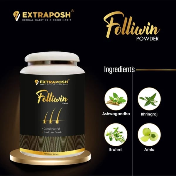 Extraposh Folliwin Powder - 200 gm
