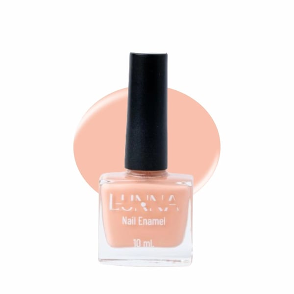 LUNNA Glossy Finish Nail Enamel | Quick Drying | | Long Lasting| No Chip Formula | High Shine Nail Polish For Women | No Harmful Chemicals | Non-Toxic | Vegan | | For Girls & Women|10ml