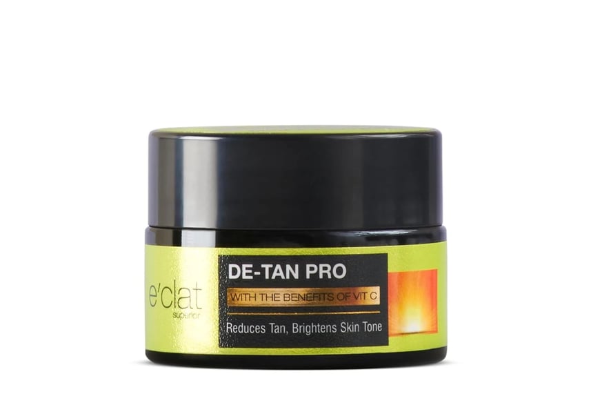 e'clat De-Tan pro Cleanser and mask, With the benefits of Vitamin C- 50 gm