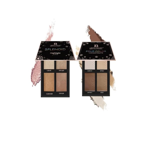 Package Contain : Highlighter And Contur Palette Set
