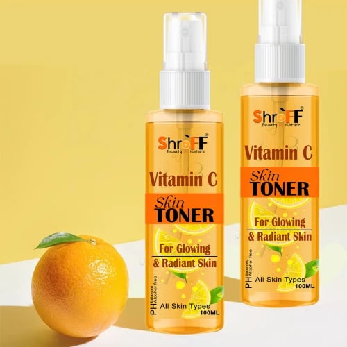 Shroff Vitamin C Face Toner – Refresh, Brighten & Tighten Your Skin combo of 2 ( 100ml+100ml)