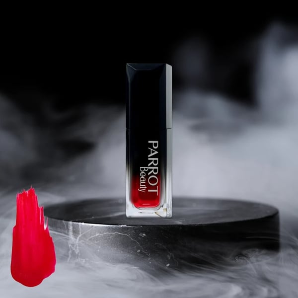 Parrot Beauty Cream matte liquid lipstick - Flamenco Red (P02)