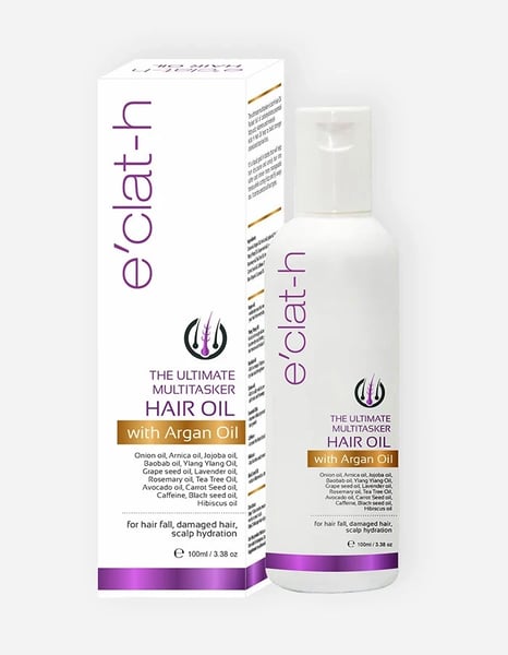 eclat-h The Ultimate Multitasker Hair Oil With Argan Oil 100ml