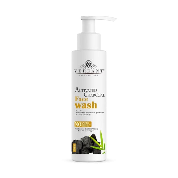 Verdant Natural Care Activated Charcoal face wash for men & women Face Wash (100 ml)