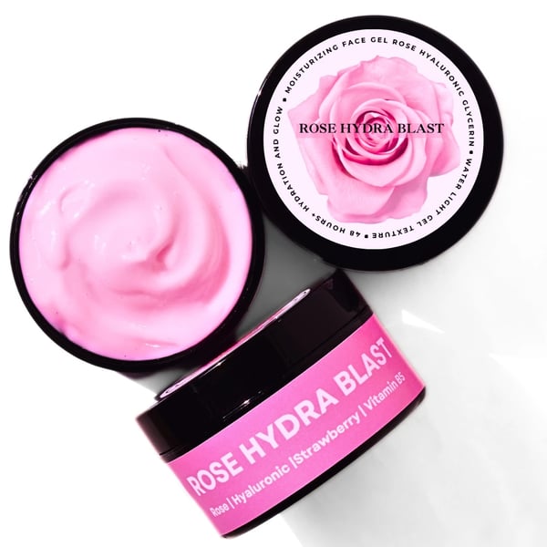 Rose Hydra Blast Moisturizer for glowing and Hydrated skin (Pink)