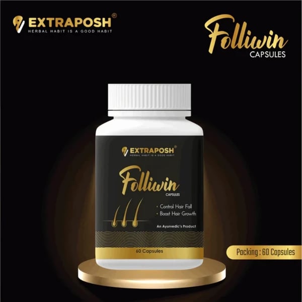 Extraposh Folliwin Capsules - 60 Capsules