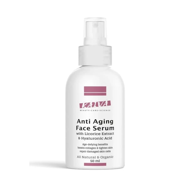 KAIVA | Anti-Aging Serum, Natural and Organic | Reduce Fine Lines and Wrinkles - 50 ML
