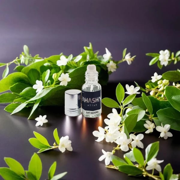 Sat Mogra Classic Chameli Flower Long Lasting Attar