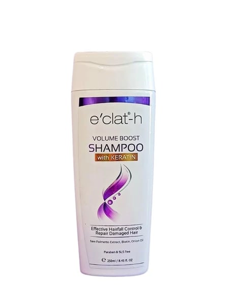 eclat-h Volume Boost Shampoo with Keratin-250ml