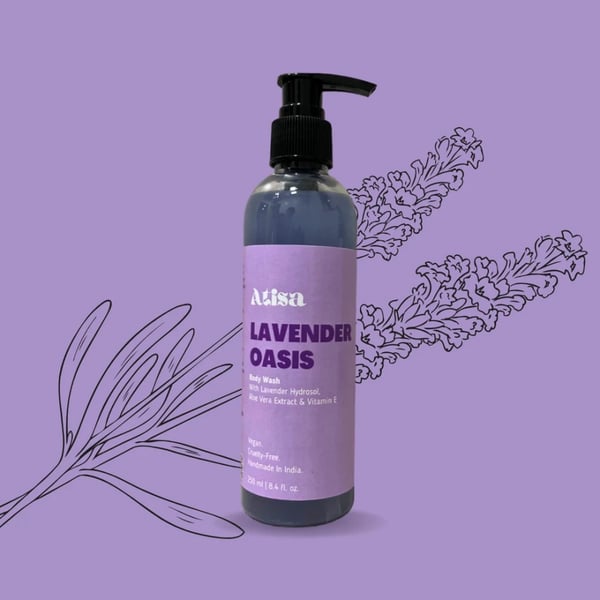 Atisa Lavender Oasis Body Wash