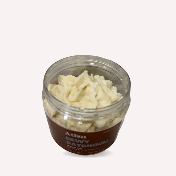 Atisa Dewy Patchouli Whipped Soap
