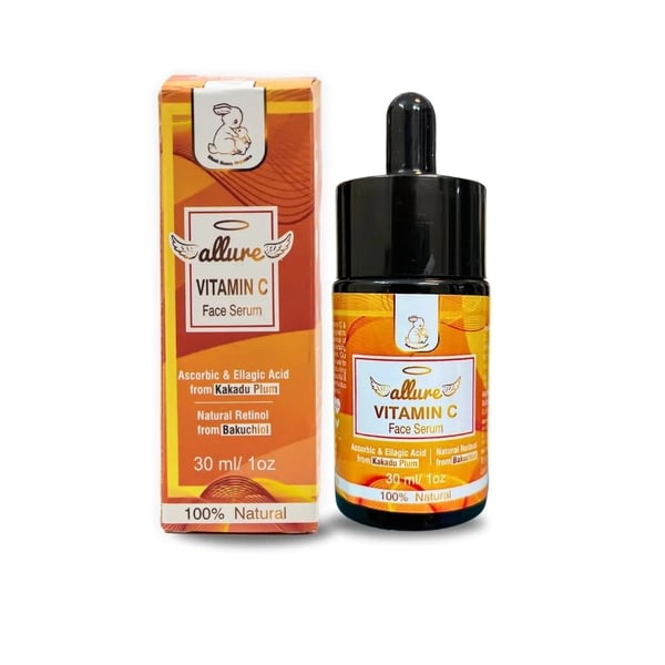 BBO Allure Vitamin C Face Oil with Kakadu Plum & Bakuchiol | For All Skin Types (30 ml)