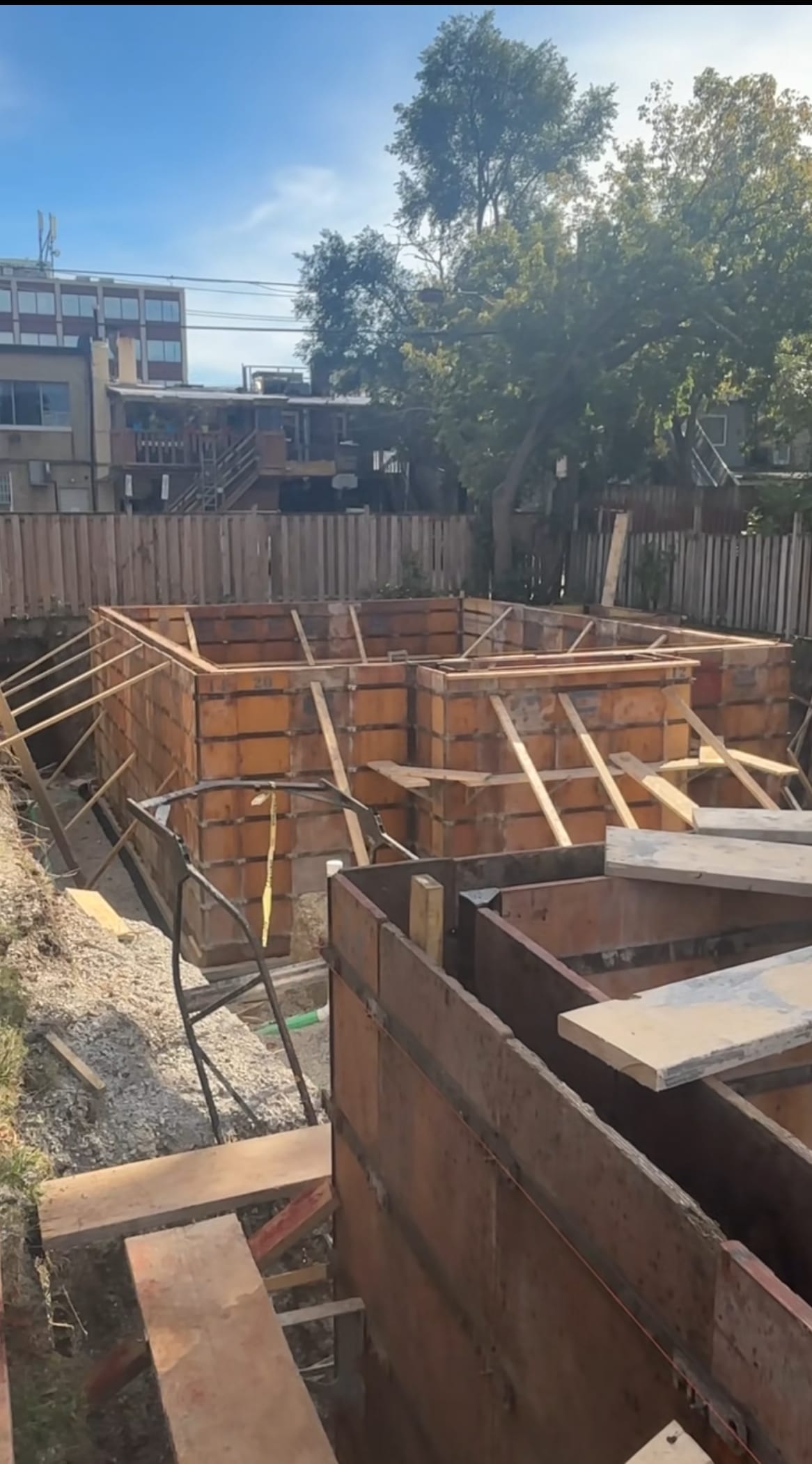 North York multiplex and garden suite foundation project documentation screenshot