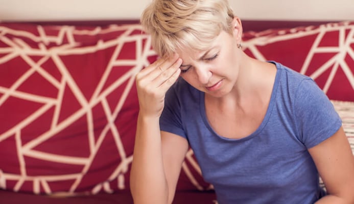 injured woman unsure of who is to blame