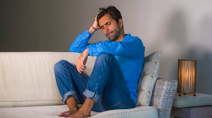 Worker struggling at home with psychological injury