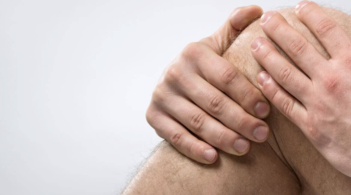 Claimant with arthritic knee