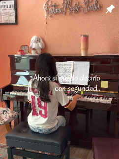 Publicación de Rutina Piano Studio en Instagram