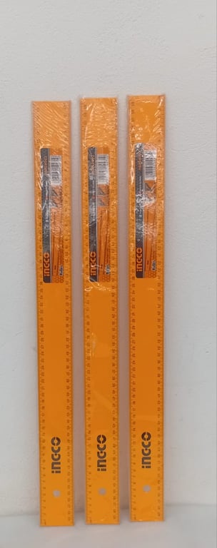 3 x Ingco 60cm Ruler