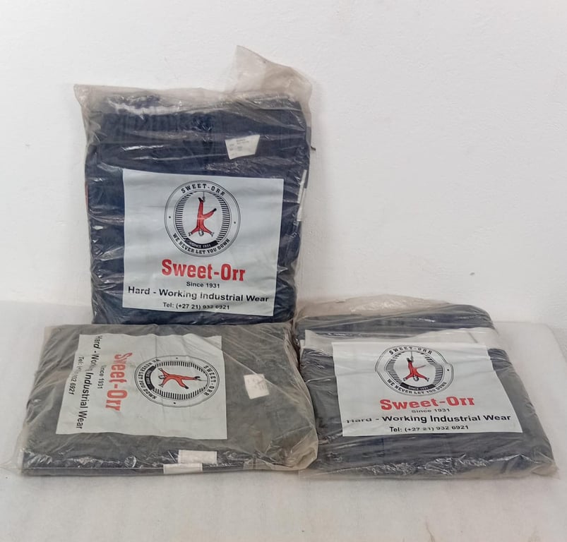 3 x Work Suit Trouser