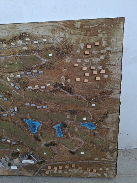 Relief Topographical Display Board
