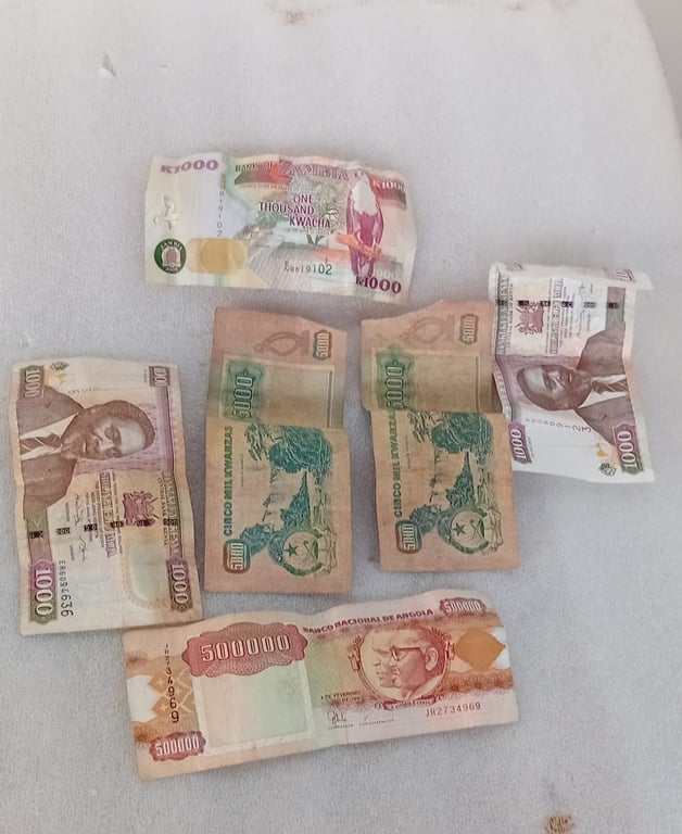 Collection Various Countries Banknotes