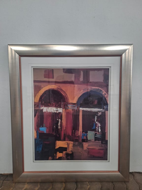 Abstract Framed Print