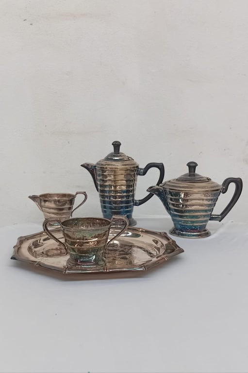 Joblot Of Silverware Teaset