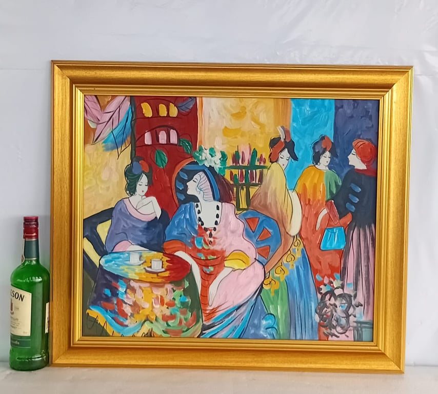 Framed Oil Painting