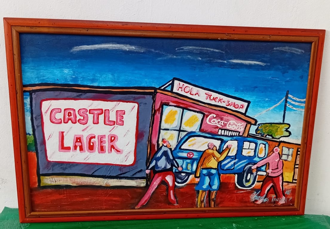 Framed Oil Painting