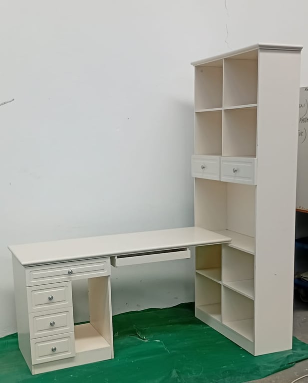 Multifunction Wooden Study Table Set