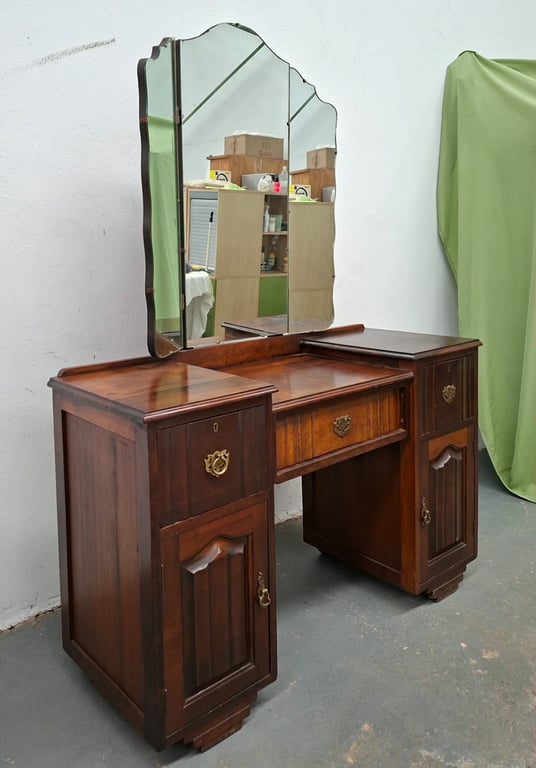 Vintage Art Deco Style Dressing Table