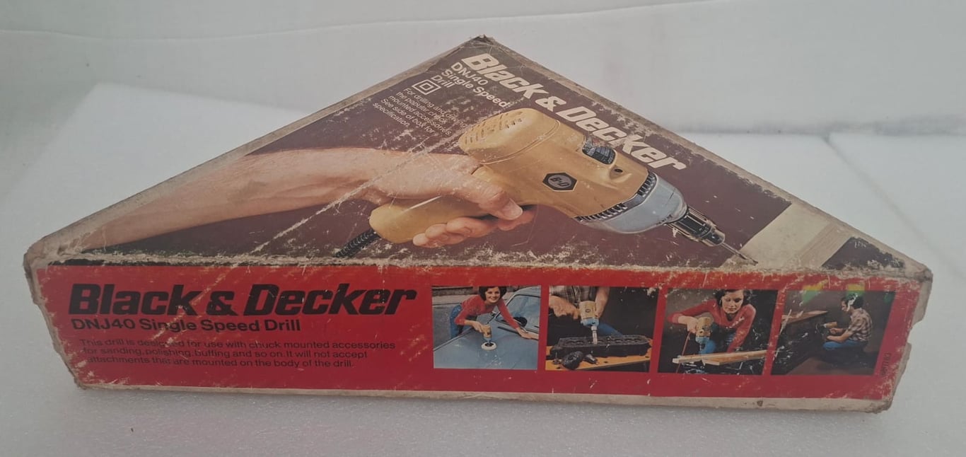 Vintage  Black & Decker Single Speed Drill