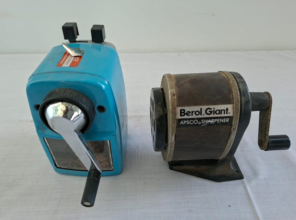 Vintage Manual Pencil Sharpeners bid per piece