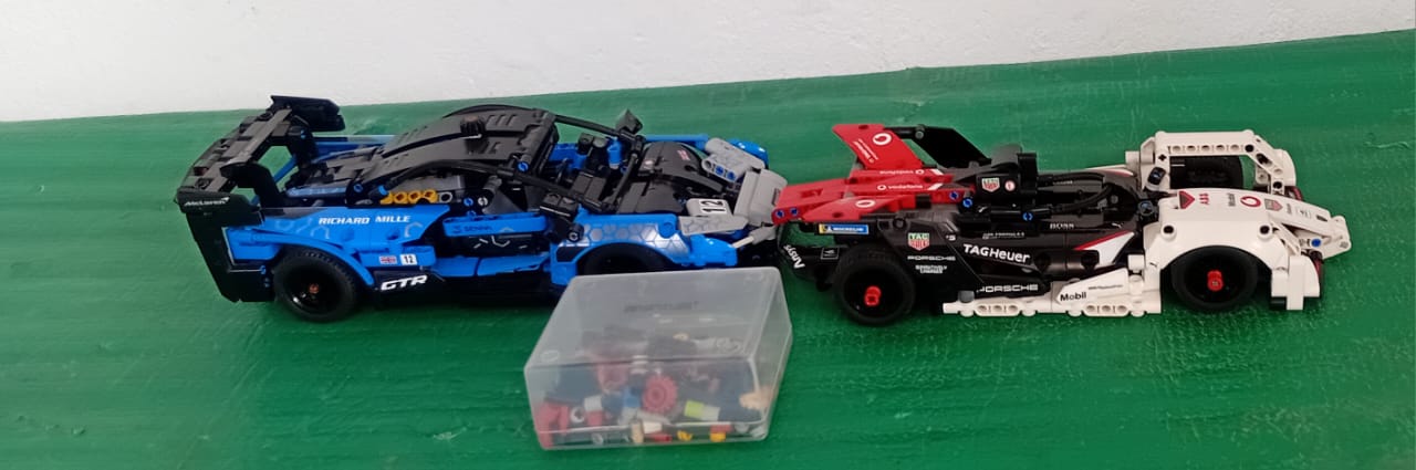 Collection Of LEGO Technic Model Cars