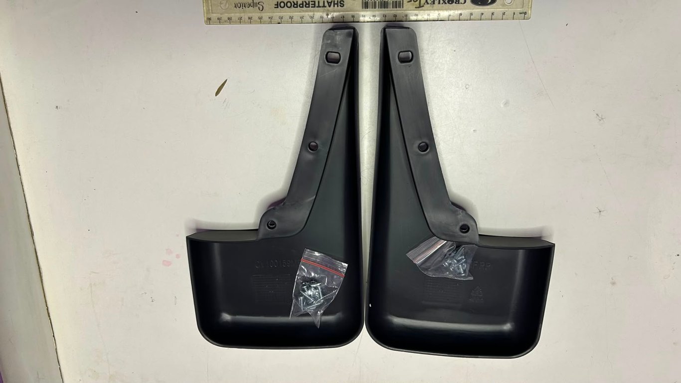 Mud flaps is designed to fit the Chevrolet utility pickup truck brand new