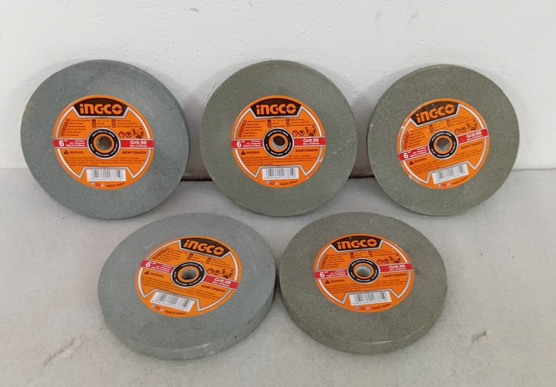 5 X Ingco Bench Grinding Wheel