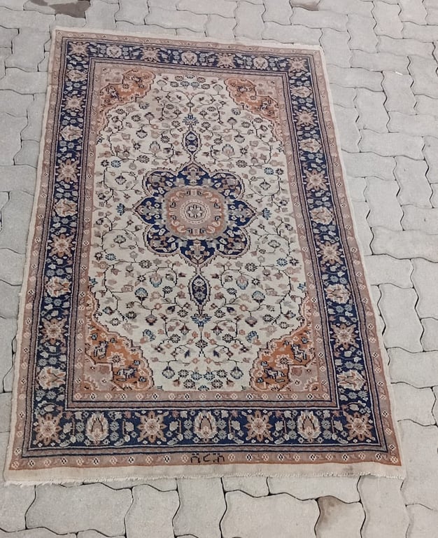 Hand-Knotted Persian Carpet